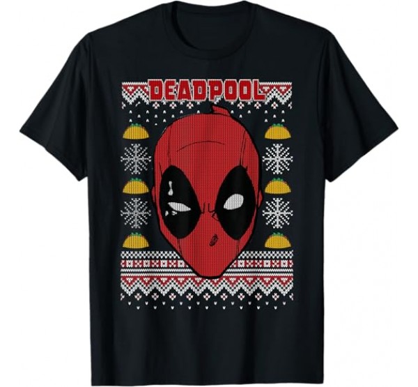 Deadpool Chimichangas Ugly Sweater Deadpool Chimichangas Ugly Sweater